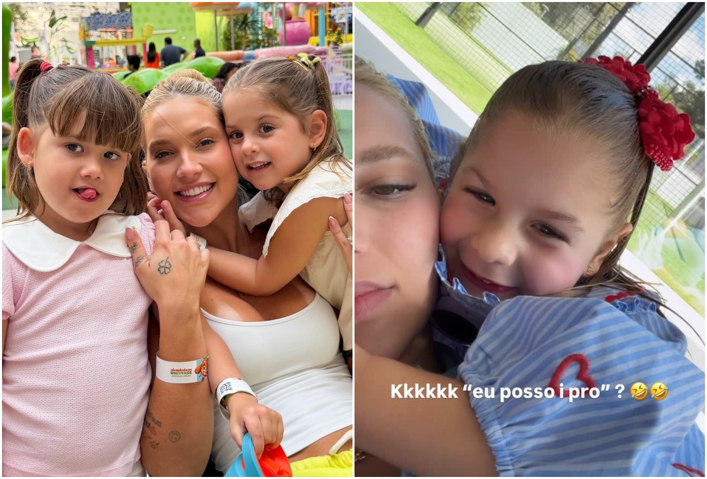 Virginia Fonseca mostra filhas pedindo celular para 