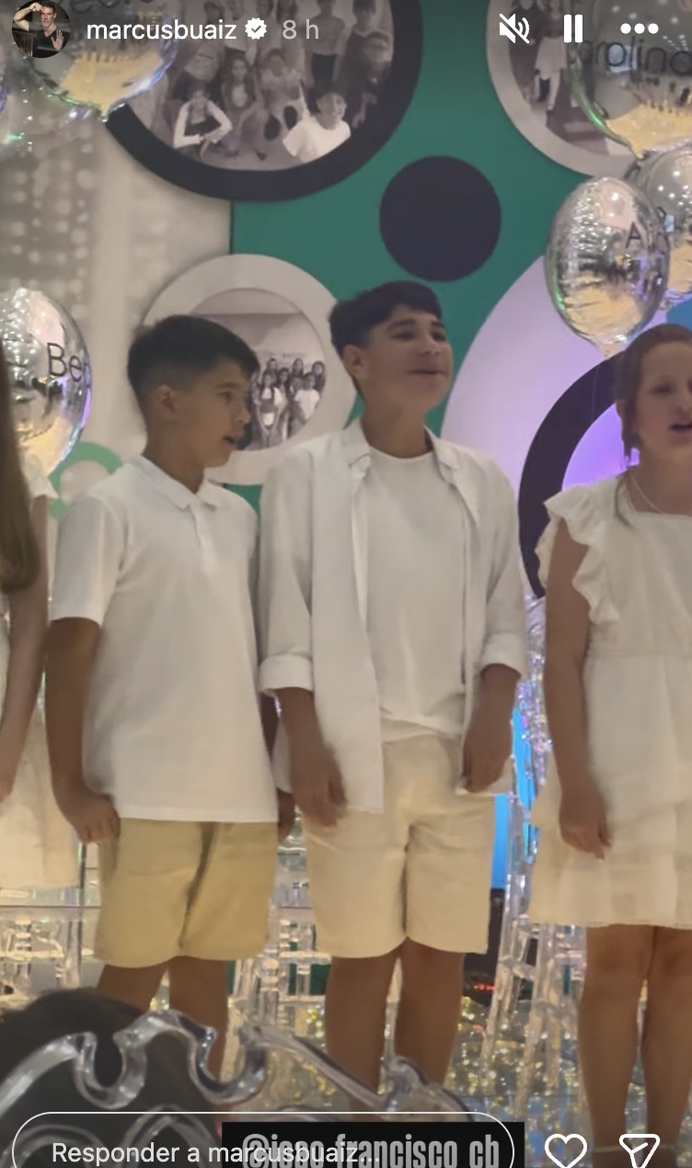 Wanessa Camargo e Isis Valverde homenageiam João Francisco Buaiz em dia ...