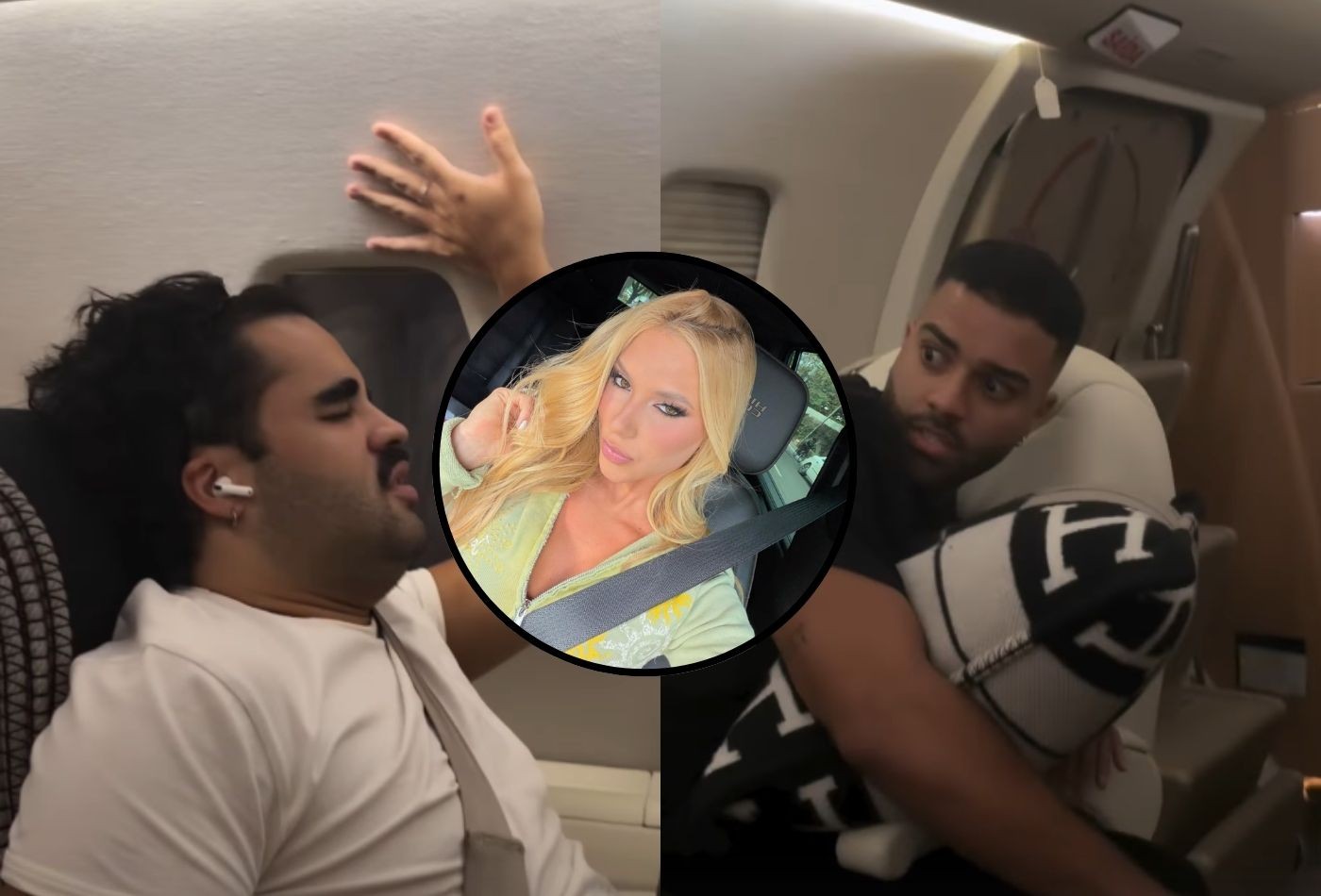 Virginia Fonseca enfrenta turbulência em jatinho e mostra desespero dos amigos: 'Surreal'