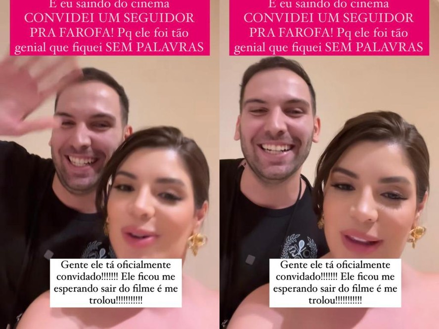 Gkay convida seguidor para a Farofa após ser trollada: Merece pela genialidade