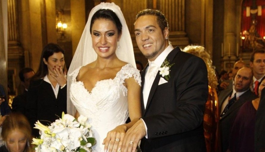 Relembre a festa de casamento de Belo e Gracyanne Barbosa