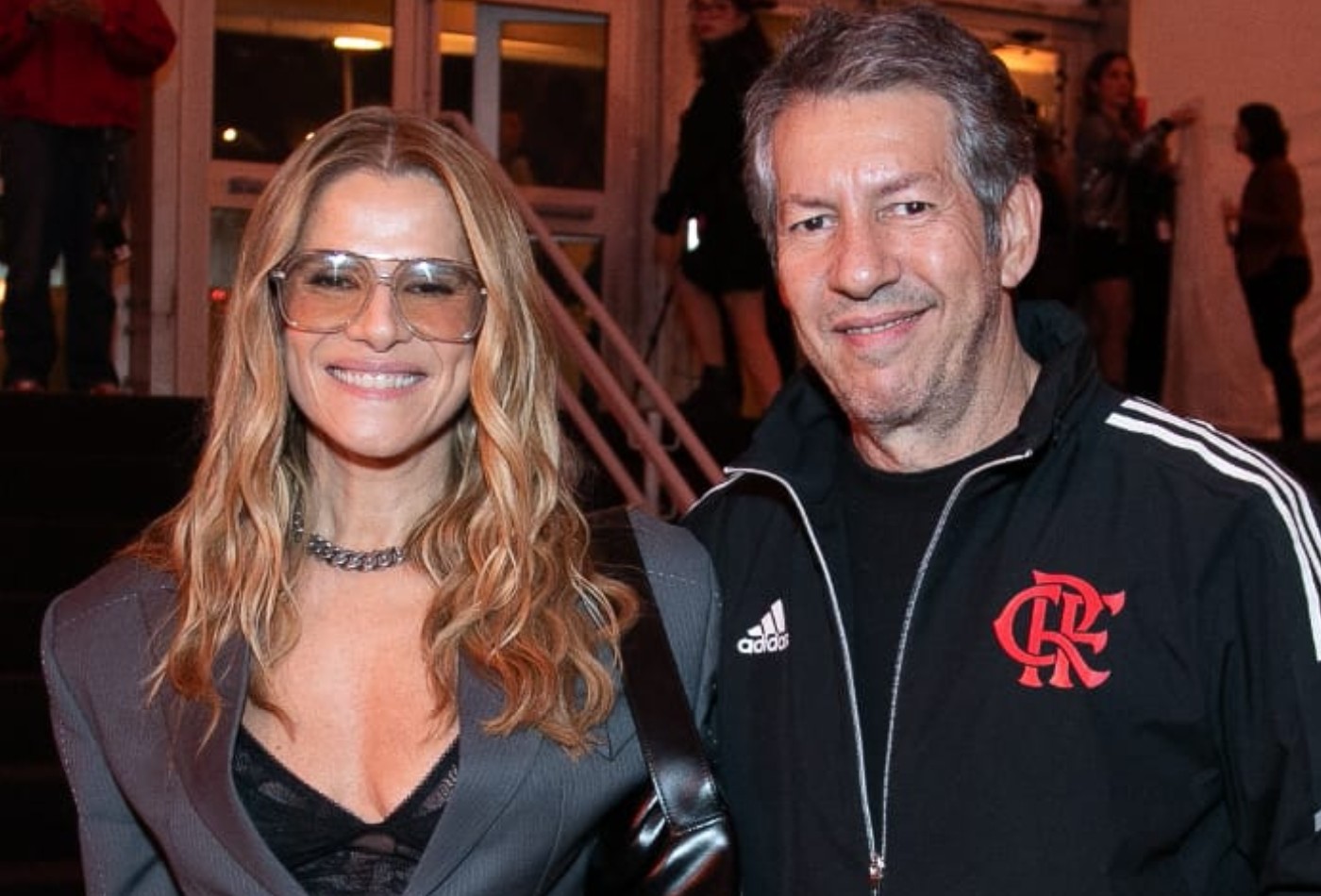 Ingrid Guimarães curte Rock in Rio com marido e relata perrengue da filha no festival: 'Voltou igual pinto no lixo' - Foto