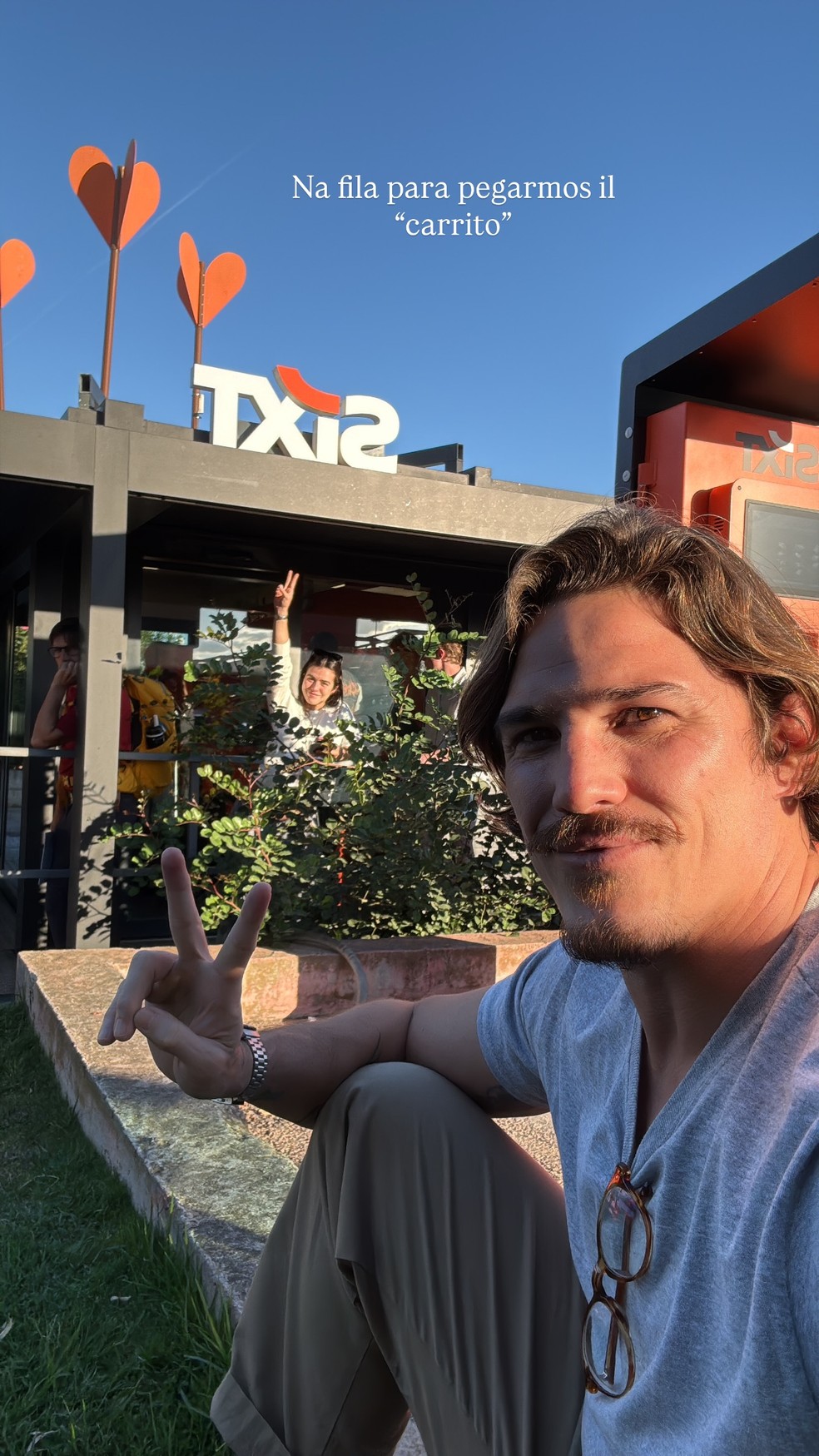 Grávida, Mari Saad mostra barrigão em 'baby moon' com Rômulo Arantes Neto na Itália — Foto: Reprodução/Instagram