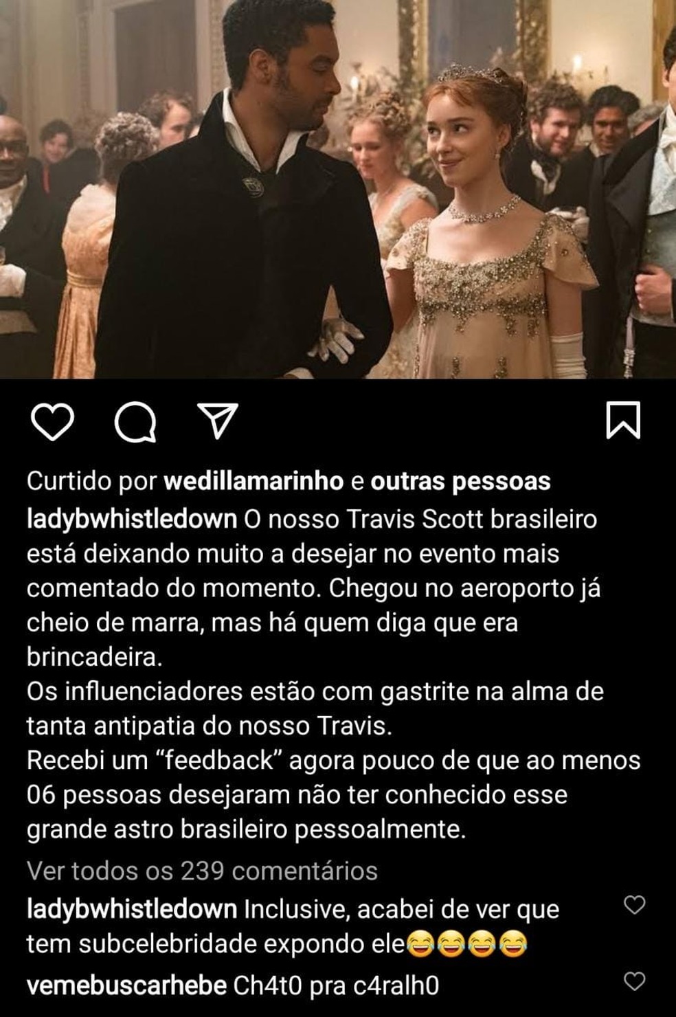 Paulo André ganha fama de antipático durante a Farofa da GKay — Foto: Reprodução/Instagram