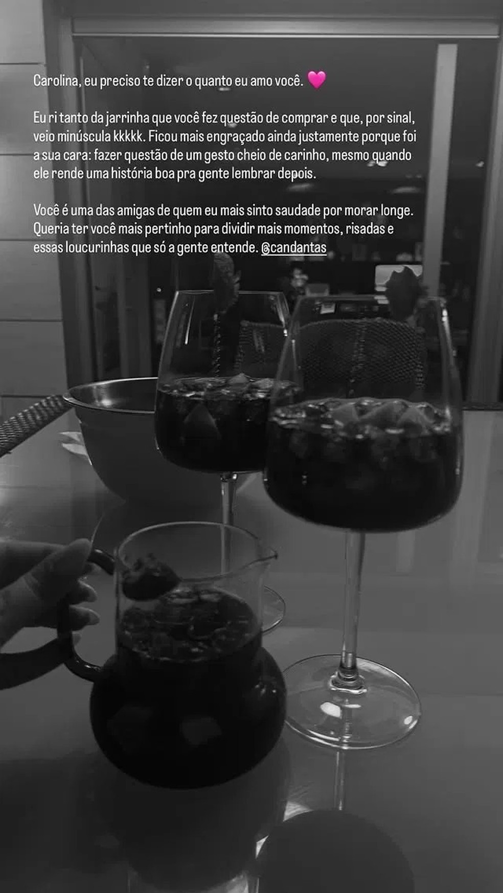 Story de Rafaella Santos — Foto: Reprodução/Instagram