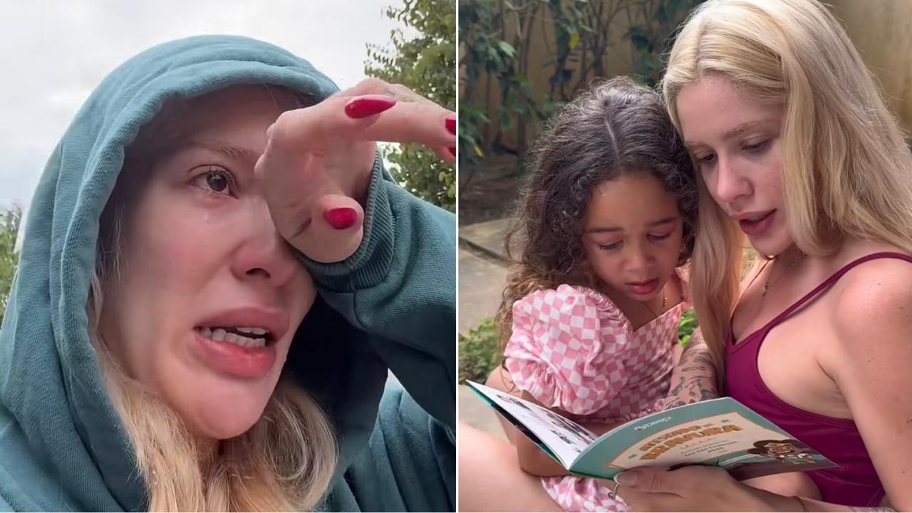 Karoline Lima chora por perder apresentação da filha na escola: 'Espero que ela me perdoe'