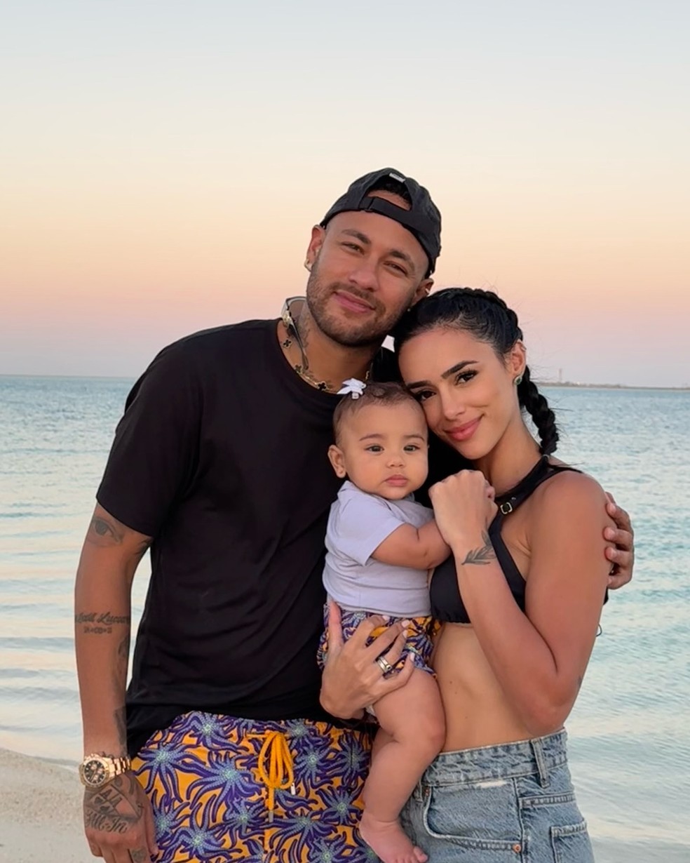 Bruna Bancardi presta homenagem a Neymar — Foto: Reprodução/Instagram