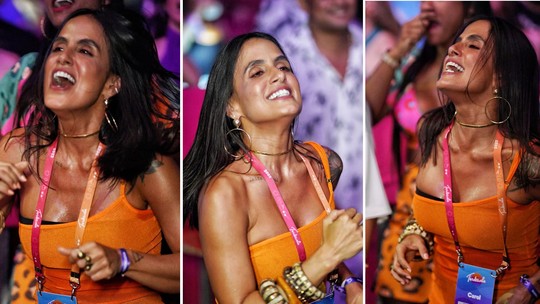 Carol Peixinho se esbalda na plateia da 'Tardezinha', de Thiaguinho, em Fortaleza