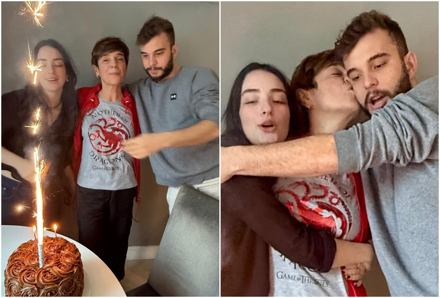 Renata Lo Prete celebra aniversário de forma simples e posta cliques raros com filhos e marido - QTU Questões do Universo