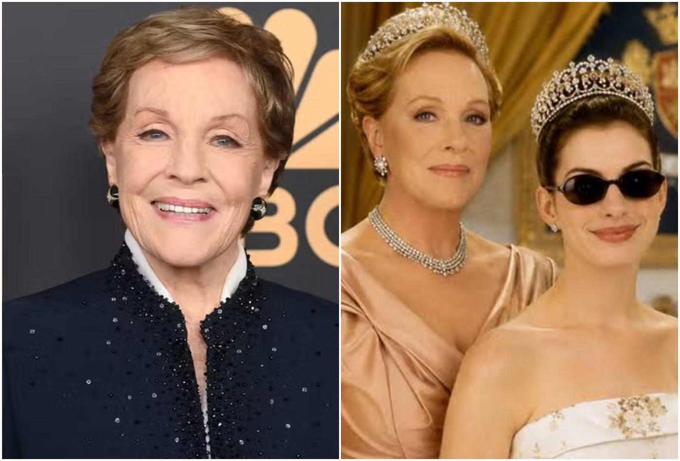 Julie Andrews de A Novia Rebelde e O Dirio da Prince | QTU - Notícias