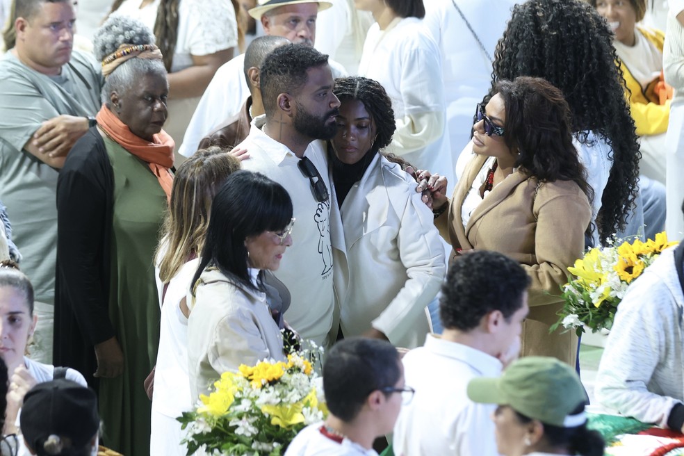 Arlindinho e Erika Januza — Foto: Roberto Filho/BrazilNews