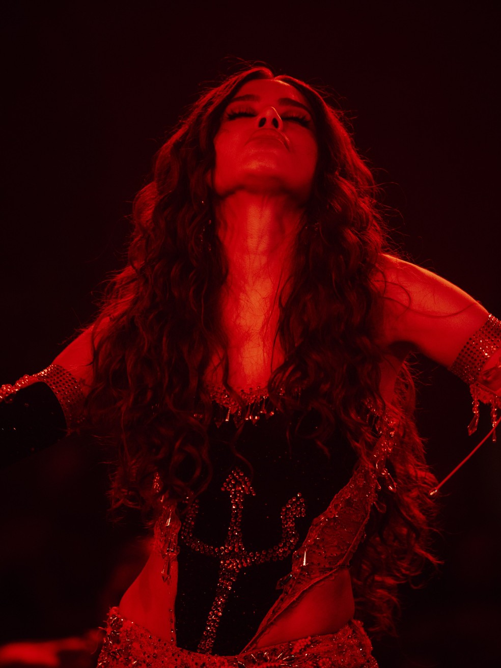 Anitta na Grande Rio — Foto: Reprodução/Instagram