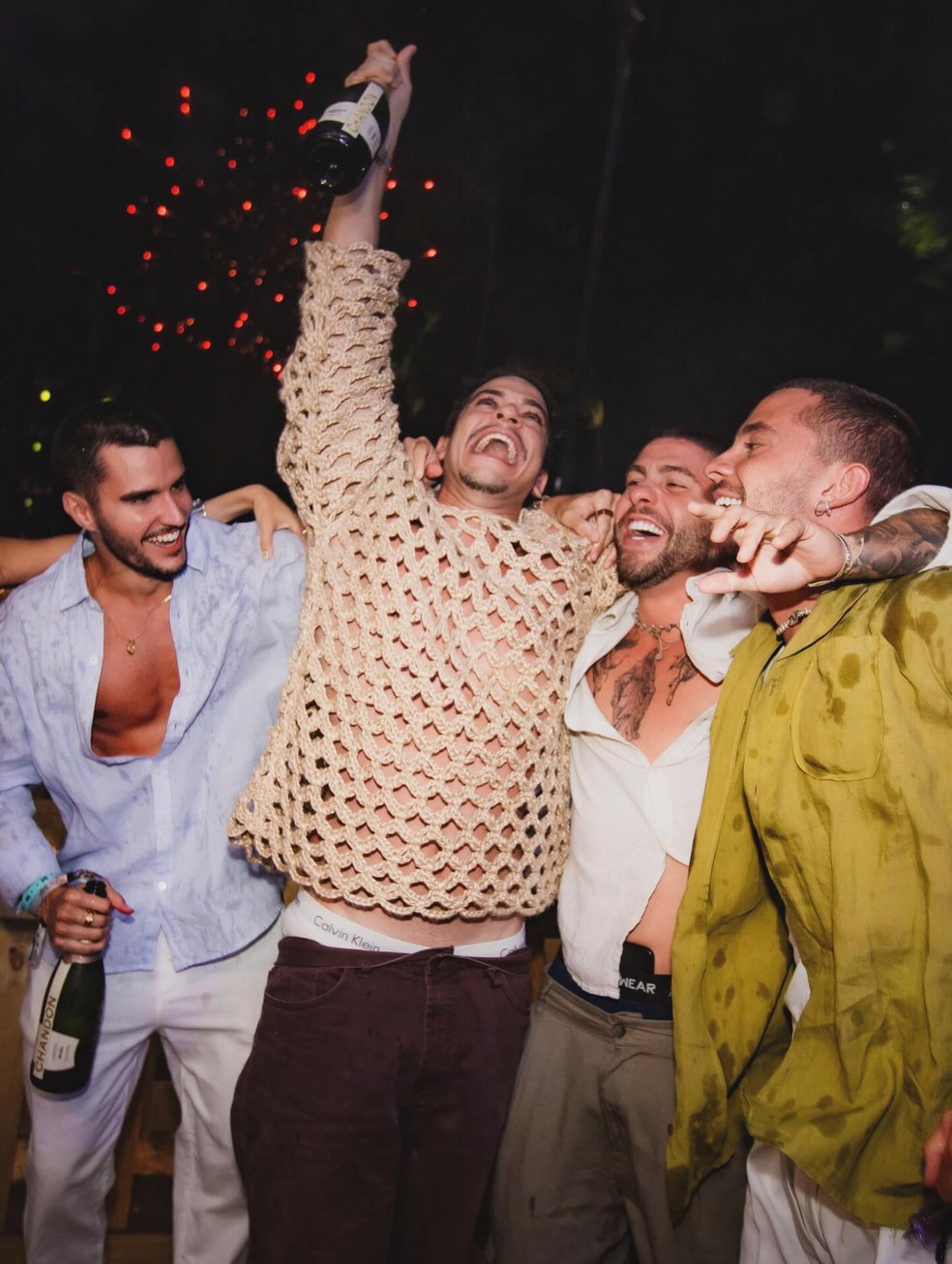 André Lamoglia abre álbum de seu Réveillon em Pernambuco — Foto: Reprodução/Instagram