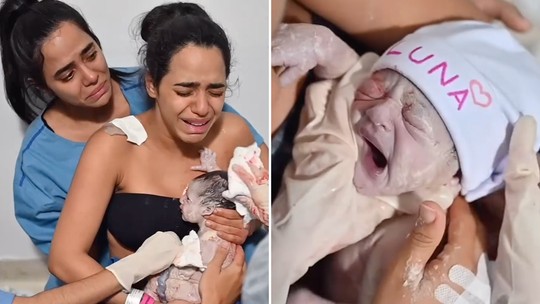 Mirella Santos emociona web com vídeo do nascimento de Luna; assista