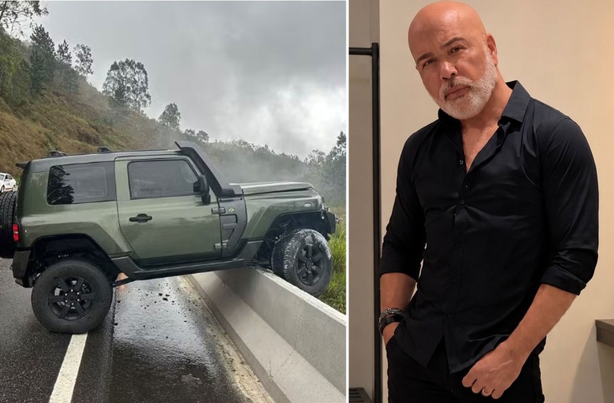Rick sofreu acidente em rodovia da Grande Florianópolis em outubro de 2024