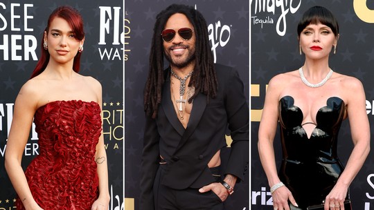 Critics Choice Awards: confira os looks dos famosos no tapete vermelho