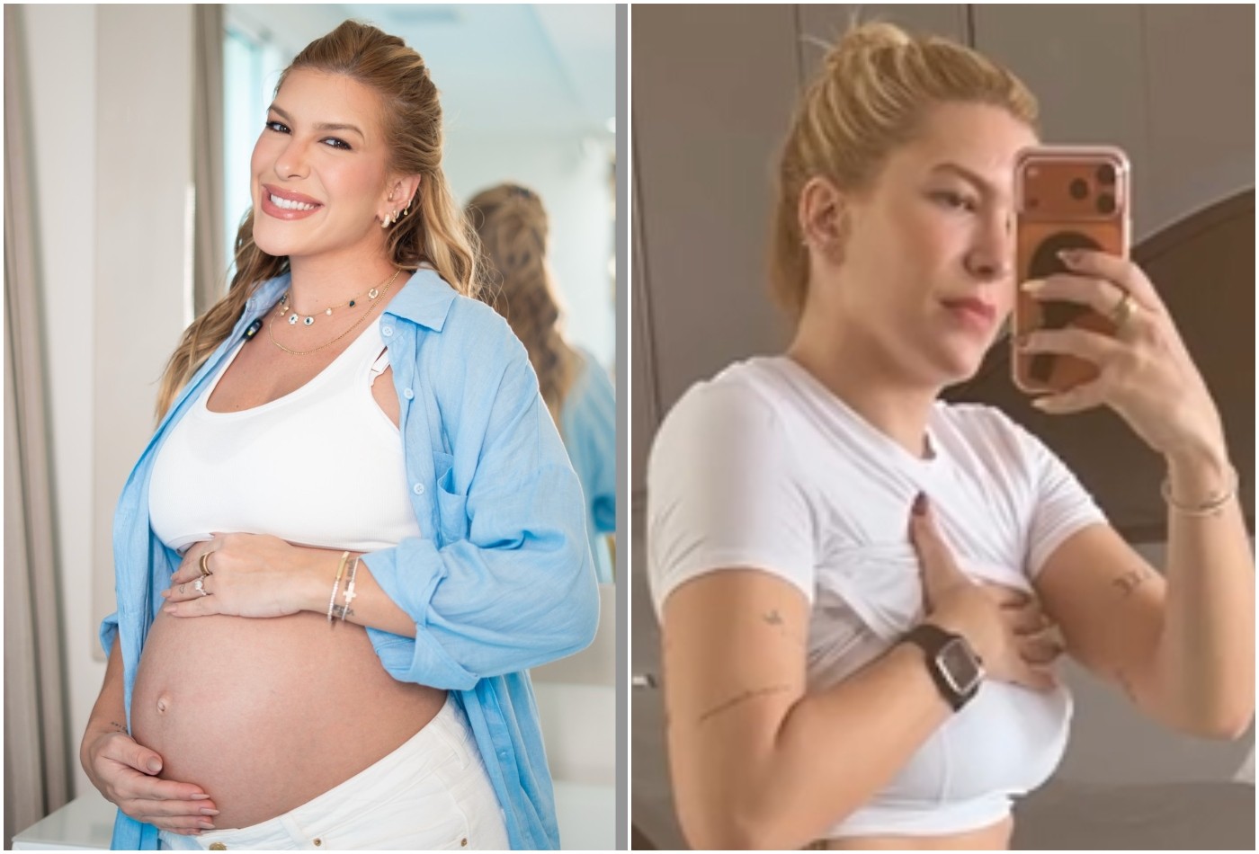 Lore Improta mostra barriga 3 meses após o parto: 'Ainda está inchado'; vídeo - Foto