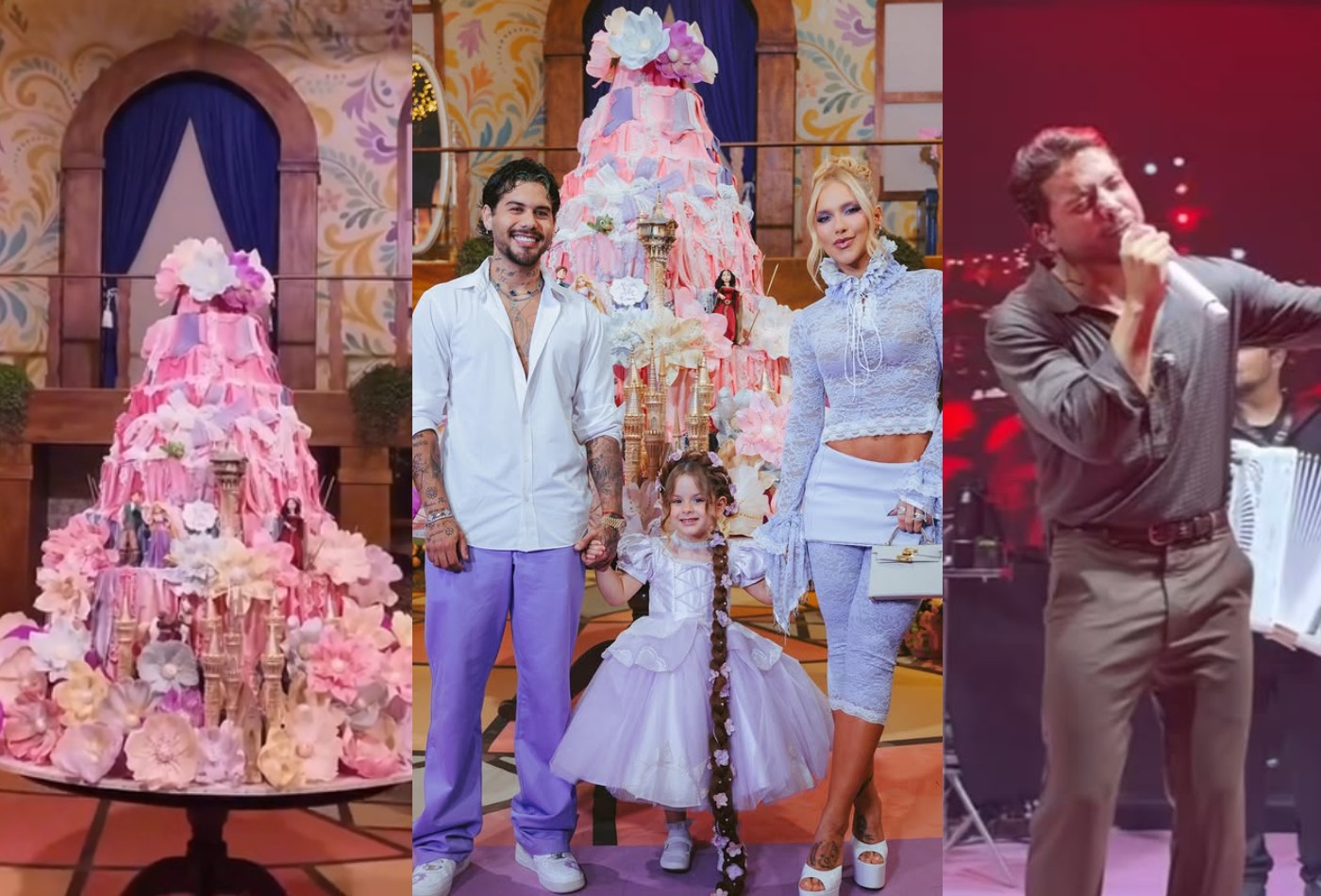Torcida para reconciliação de Virginia e Zé Felipe, ausência de Leonardo e show de Safadão: tudo o que rolou na festa de Maria Flor