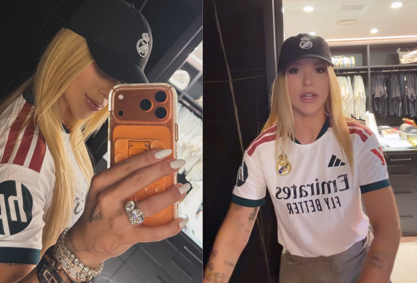 Após críticas, Virginia marca presença em jogo de Vini Jr. com o Real Madrid - QTU Questões do Universo