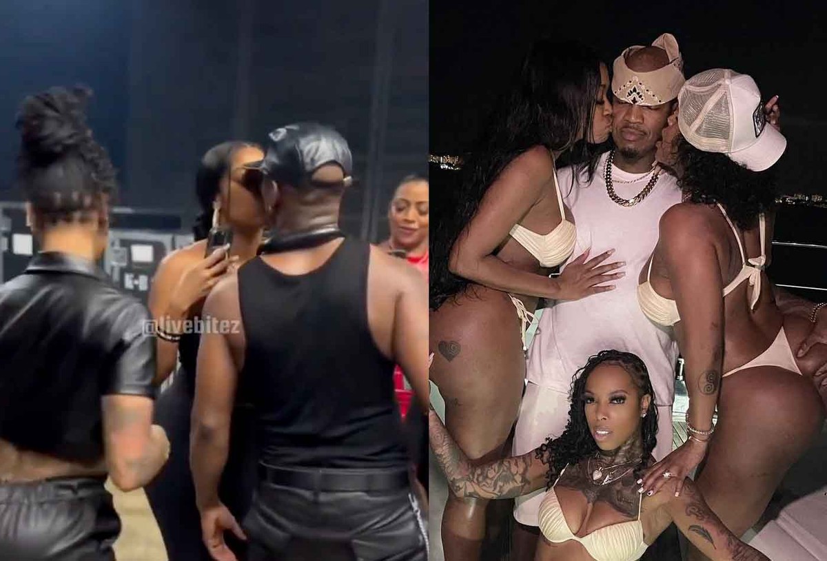 Ne-Yo é filmado beijando as três namoradas e viraliza; assista - Portais