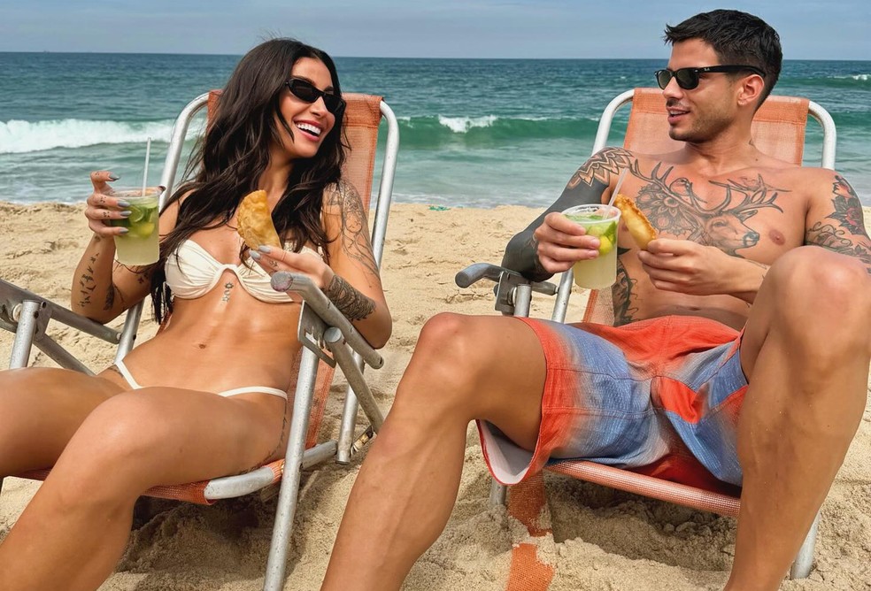 Bianca Andrade e o namorado, Luca Daffr&egrave; &mdash; Foto: Reprodu&ccedil;&atilde;o/Instagram