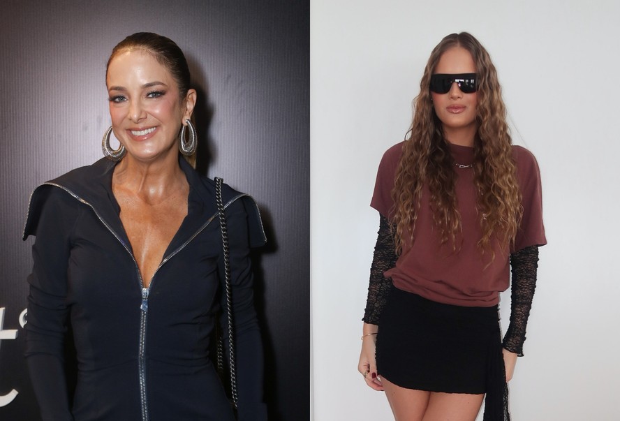 Ticiane Pinheiro e Rafaella Justus no Rock in Rio