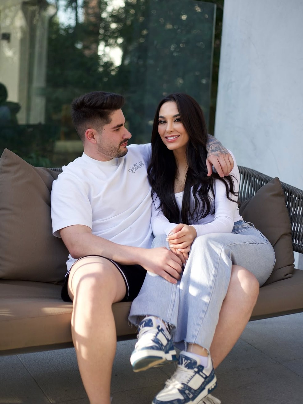 Lucas Souza e Suzi Sassaki — Foto: Reprodução/Instagram