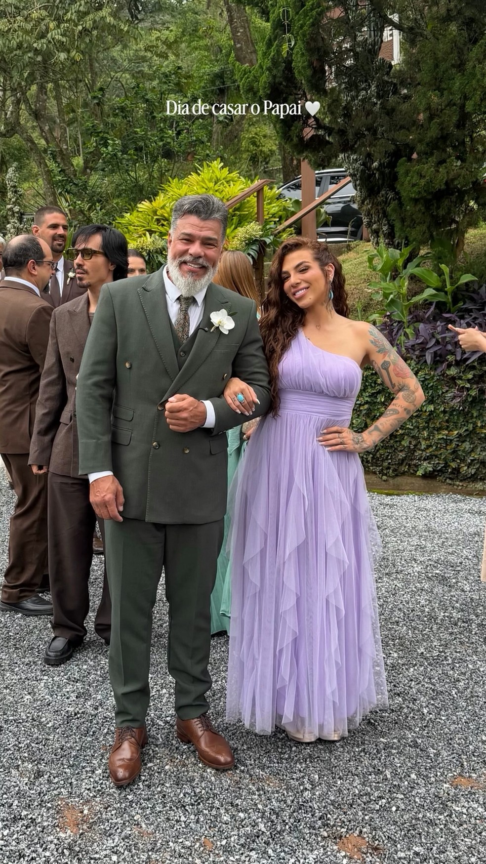 Petra Mattar compartilha registros do casamento de Maurício Mattar e Shay Dufau — Foto: Reprodução | Instagram