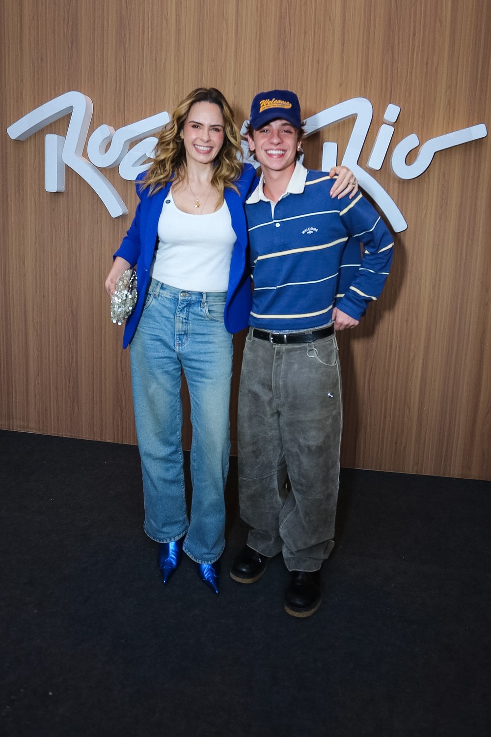 Ana Paula Renault e Tia Milena em fotos separadas no Rock in Rio