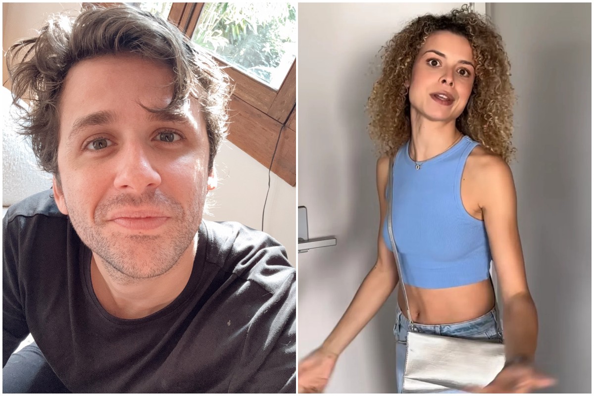 Atores Gil Coelho e Larissa Gloor surpreendem com anúncio de gravidez e ...