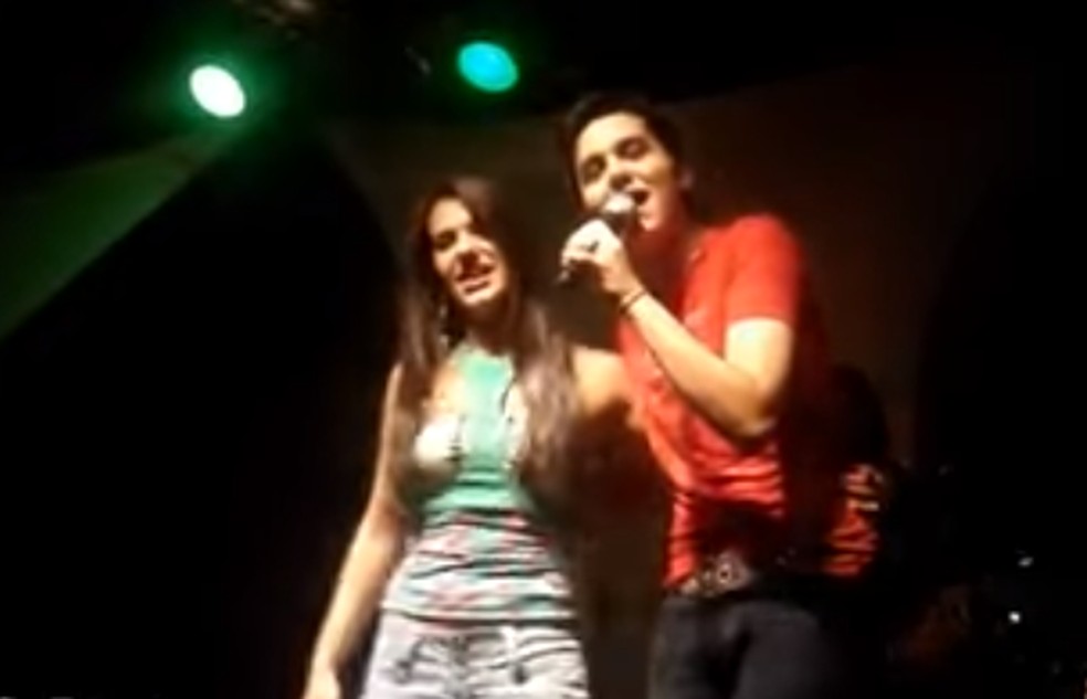 Primeiro encontro de Jade Magalhães e Luan Santana — Foto: Reprodução/Instagram