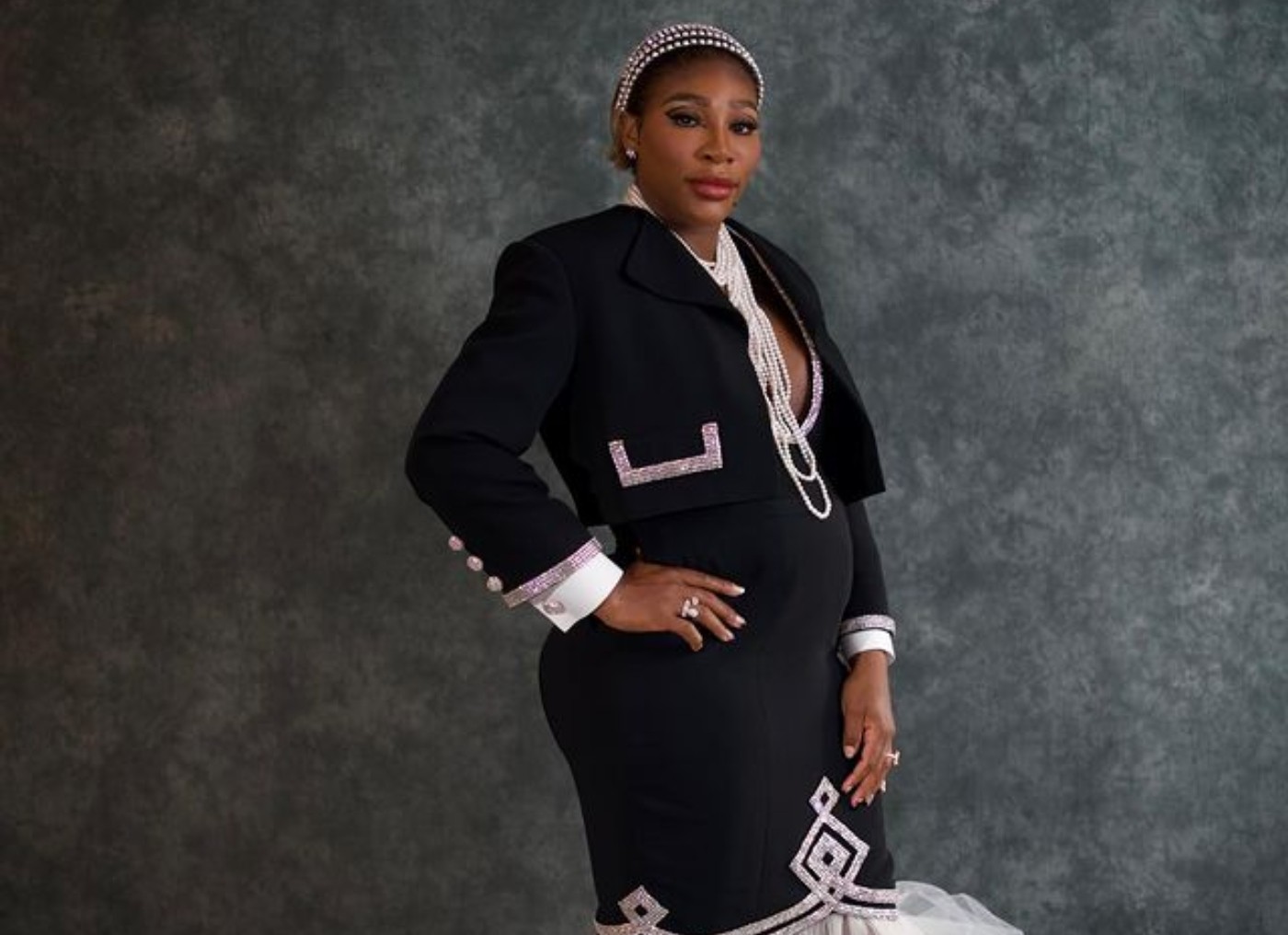 Serena Williams anuncia segunda gravidez — Foto: Instagram/@serenawilliams