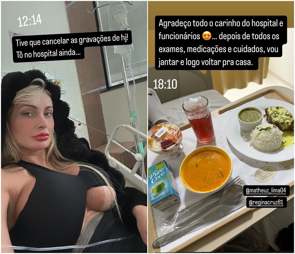 Andressa Urach vai para o hospital após gravar cena de sexo com 8 homens