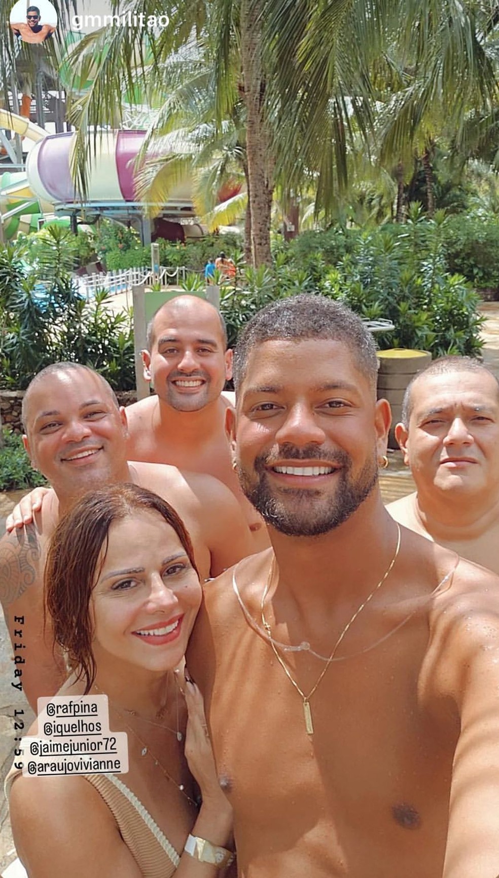 Viviane Araujo curte resort no Ceará com Guilherme Militão e o filho, Joaquim — Foto: Reprodução/Instagram