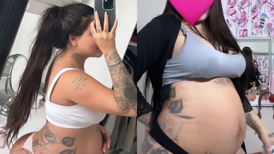MC Mirella mostra mudanças no corpo 4 meses após dar à luz e nega cirurgia plástica