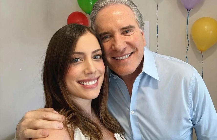 Sem poder visitar filha diagnosticada com leucemia, Roberto Justus