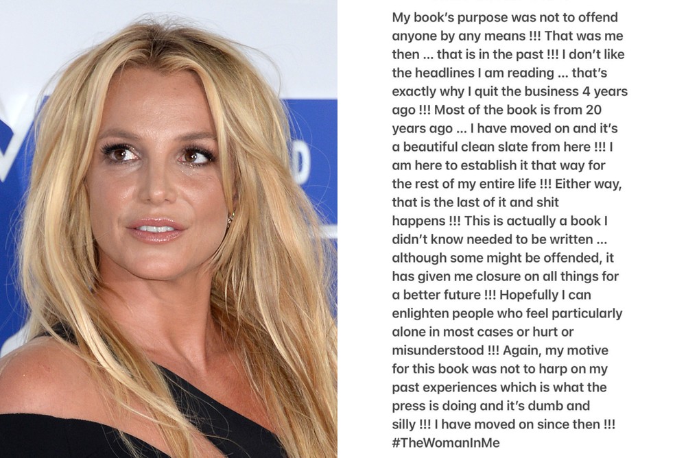Britney Spears analisa vida turbulenta em sua nova autobiografia
