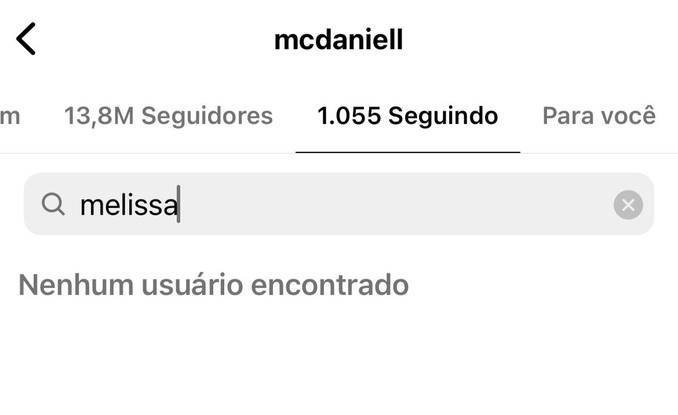 MC Daniel deixou de seguir Mel Maia