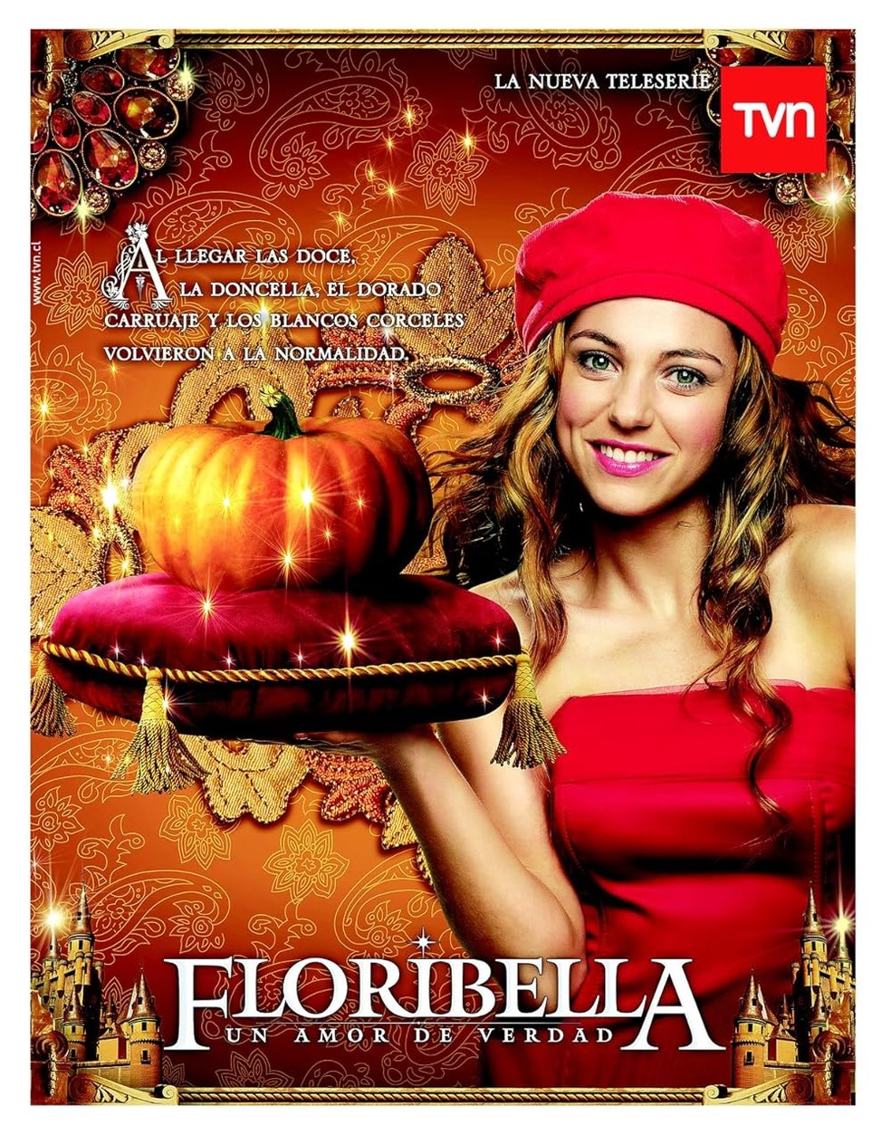 Mariana Derderian estrelou a versão chilena de 'Floribella' — Foto: Divulgação