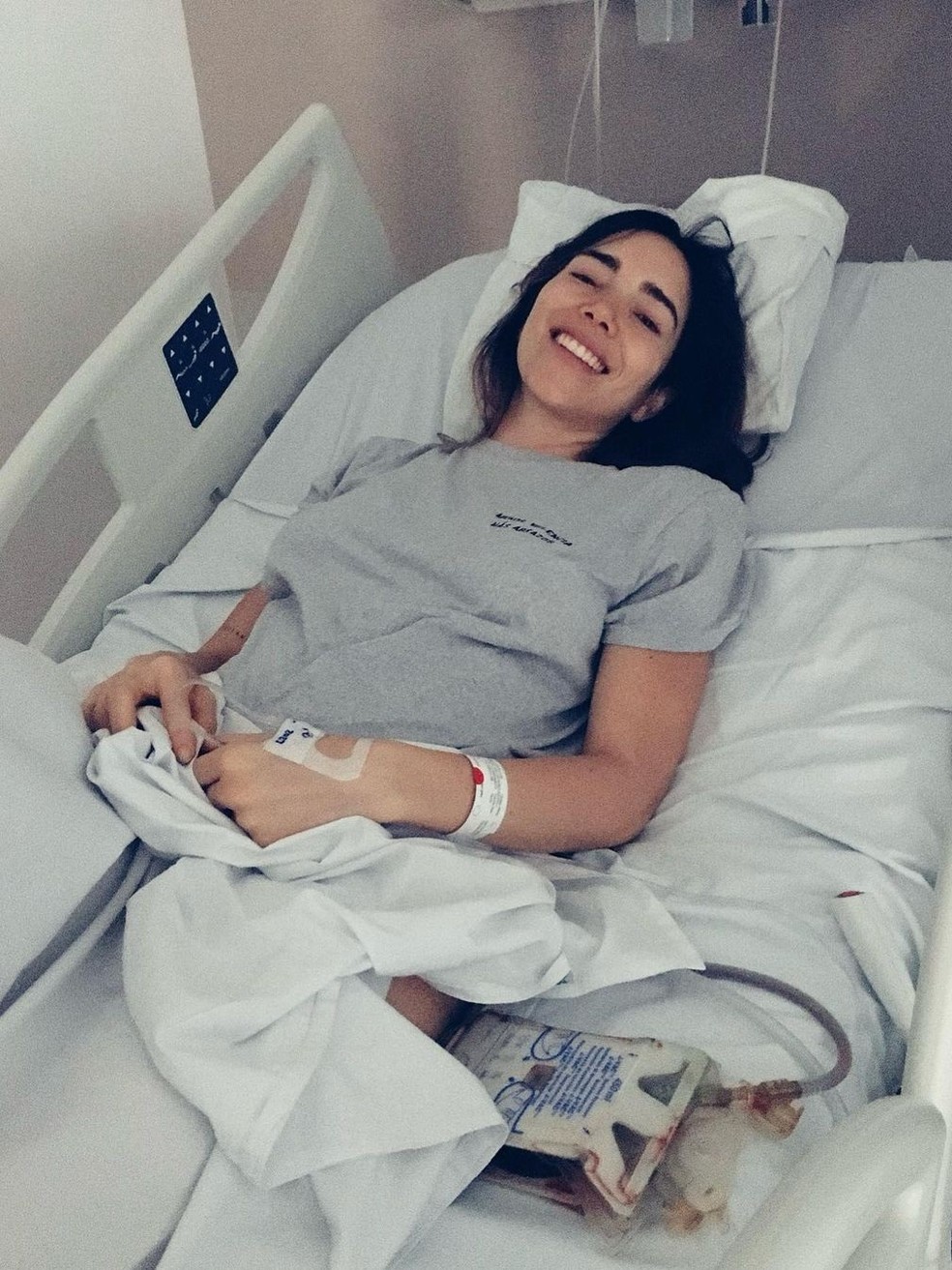 Adriana Villafañe compartilhou etapas do tratamento com seguidores em rede social — Foto: Reprodução/Instagram