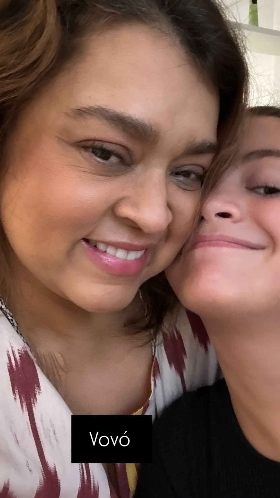 Preta Gil com a neta, Sol — Foto: Reprodução/ Instagram