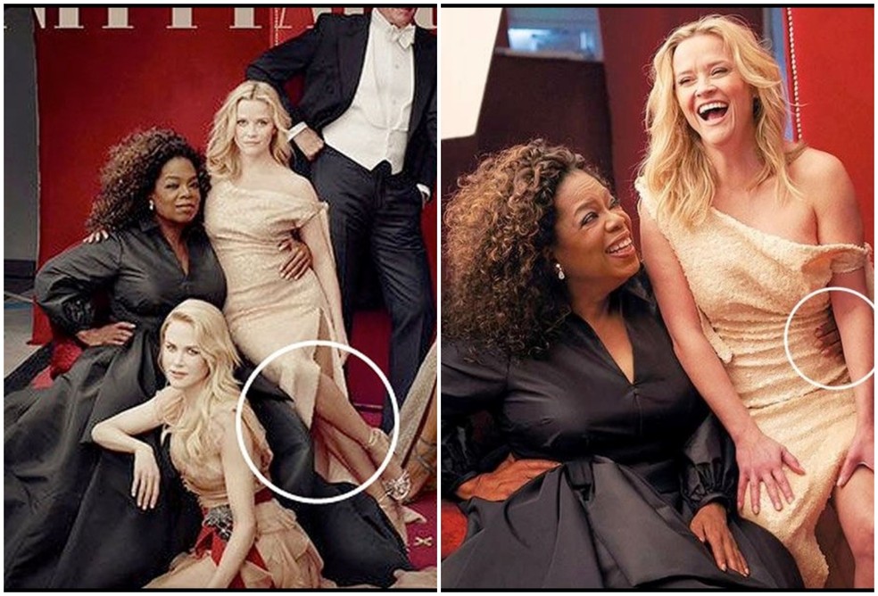 Reese Witherspoon e Oprah Winfrey — Foto: Reprodução