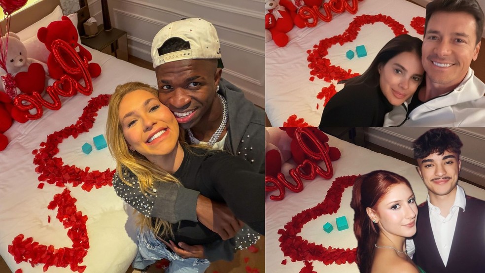 Pedido de namoro de Virginia e Vini Jr. vira trend nas redes sociais — Foto: Reprodução/Instagram