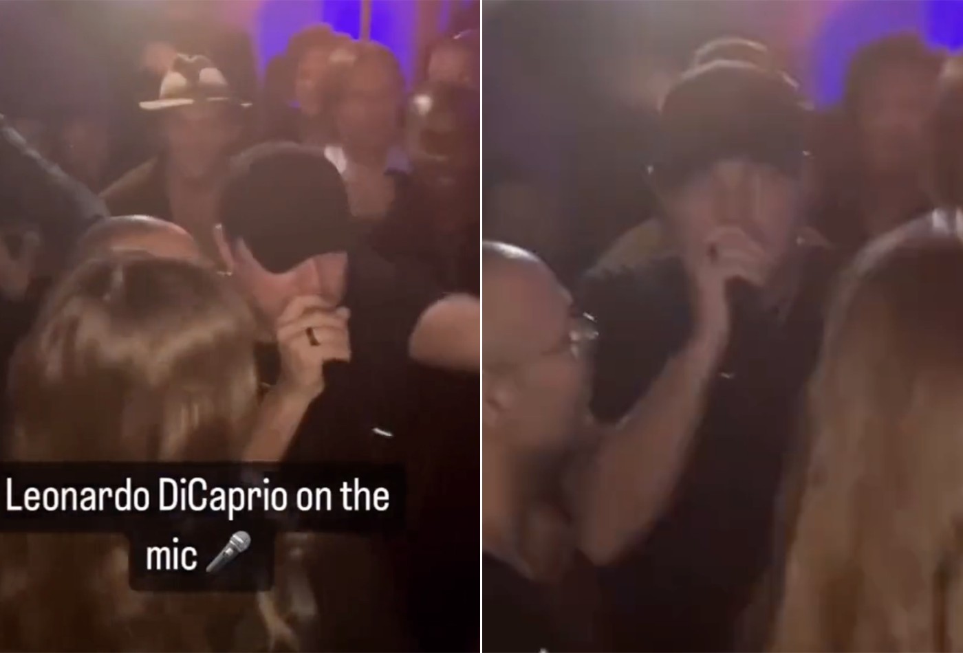 Leonardo DiCaprio solta a voz e faz rap em sua festa de 49 anos