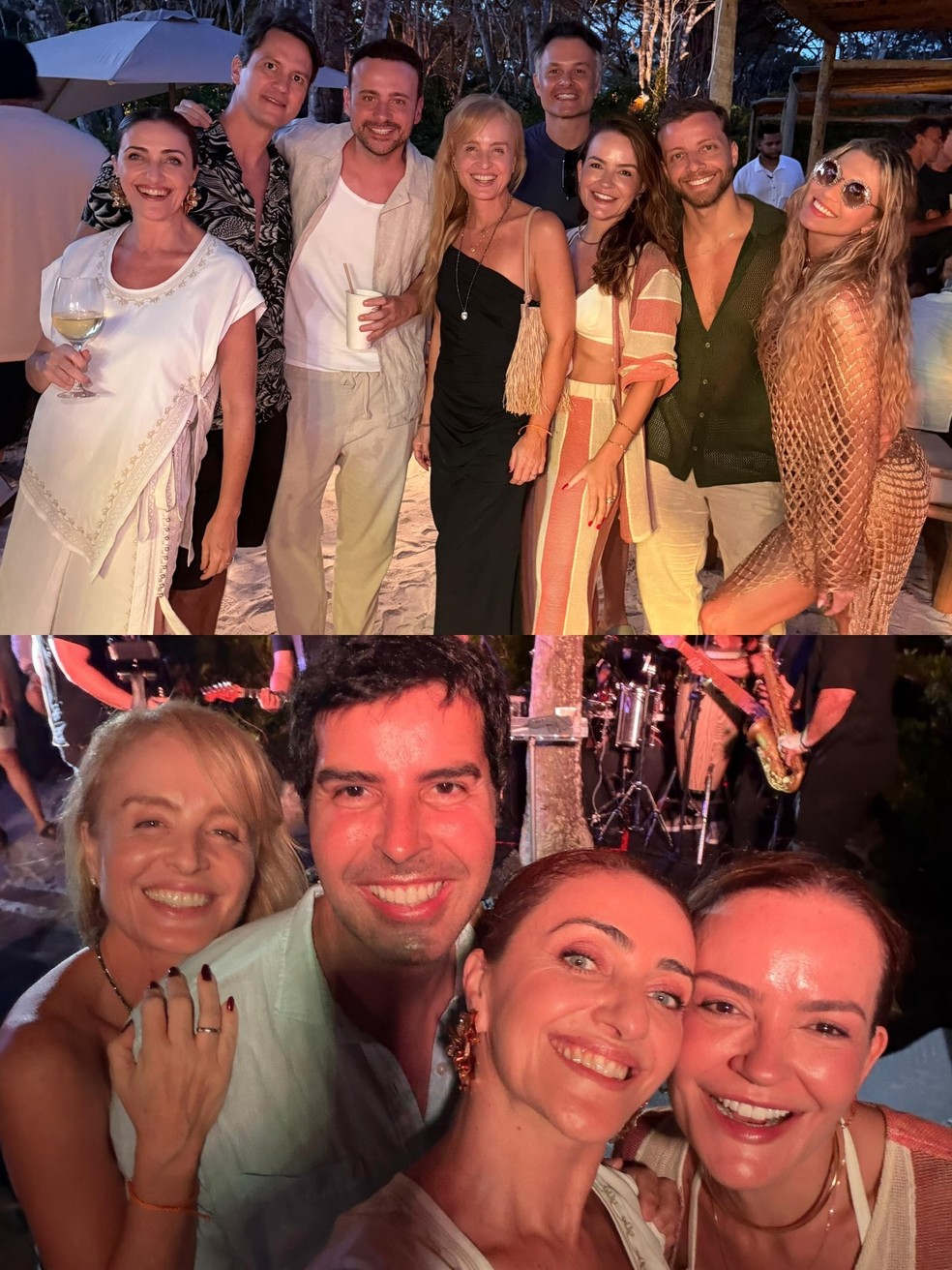 Angélica com amigos e familiares — Foto: Reprodução/Instagram