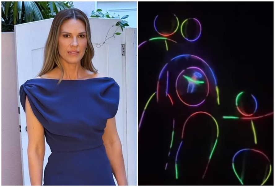 Hilary Swank anuncia gravidez do terceiro filho aos 52 anos