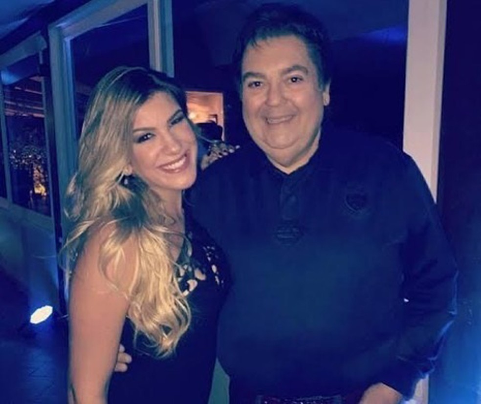 Lore Improta e Fausto Silva — Foto: Reprodução Instagram