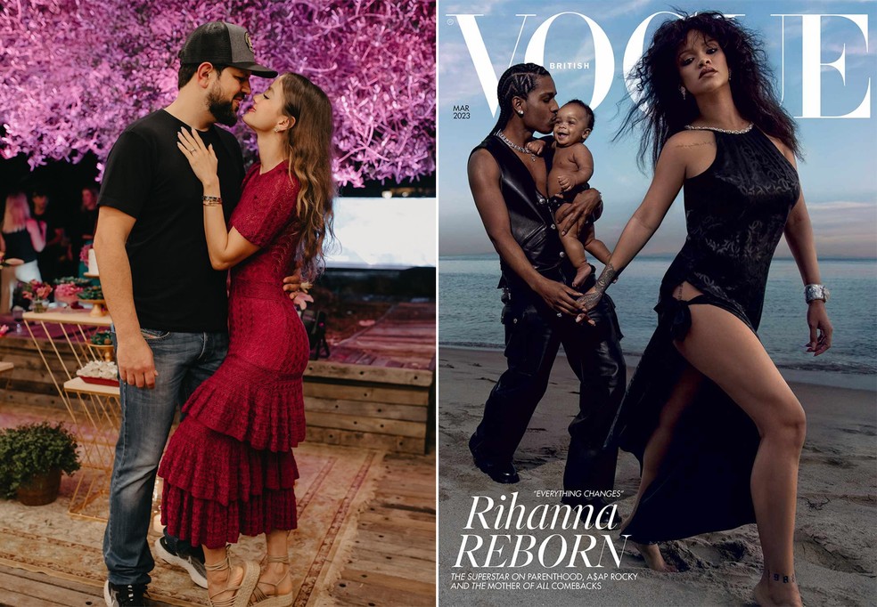 Biah Rodrigues critica capa com Rihanna e diz que é submissa ao marido, Sorocaba — Foto: Reprodução
