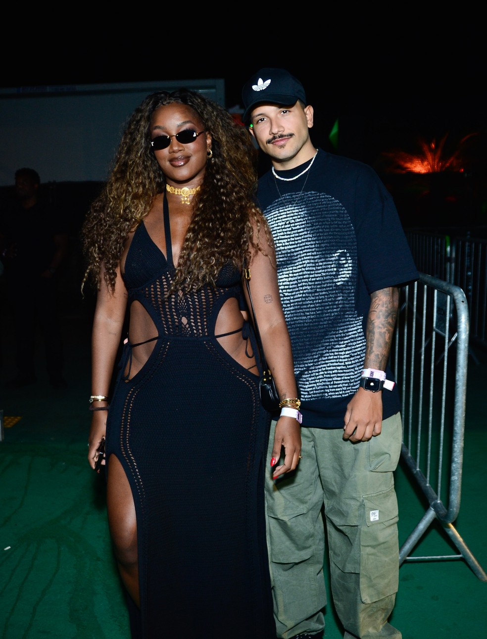 IZA e Yuri Lima &mdash; Foto: Eduardo Martins/BrazilNews