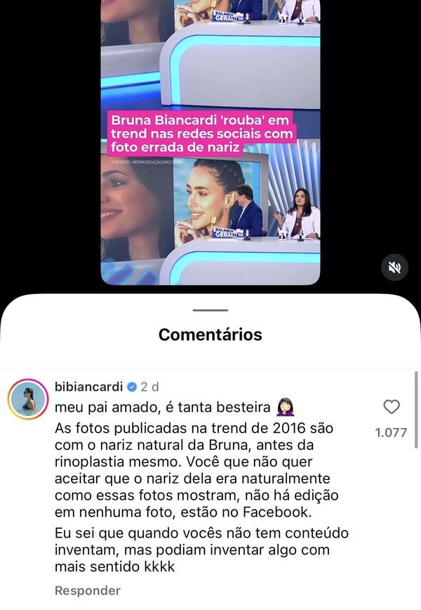 Irmã de Bruna Biancardi defende influenciadora após polêmica sobre ...